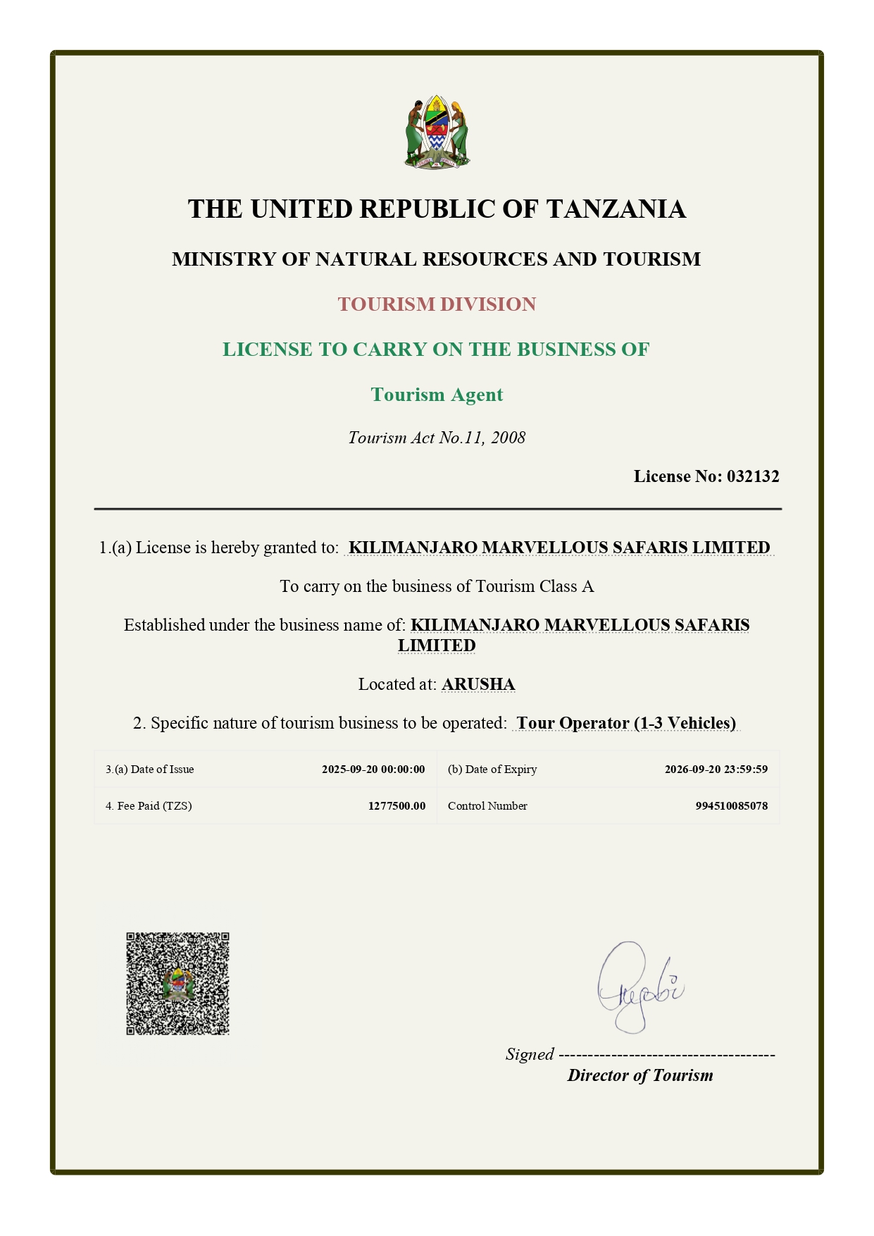 Business License
